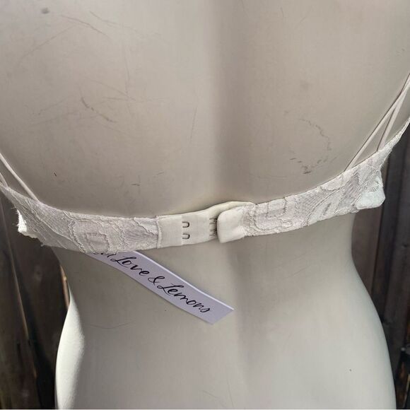 For Love & Lemons Maureen Top in White NWT - Picture 6 of 16